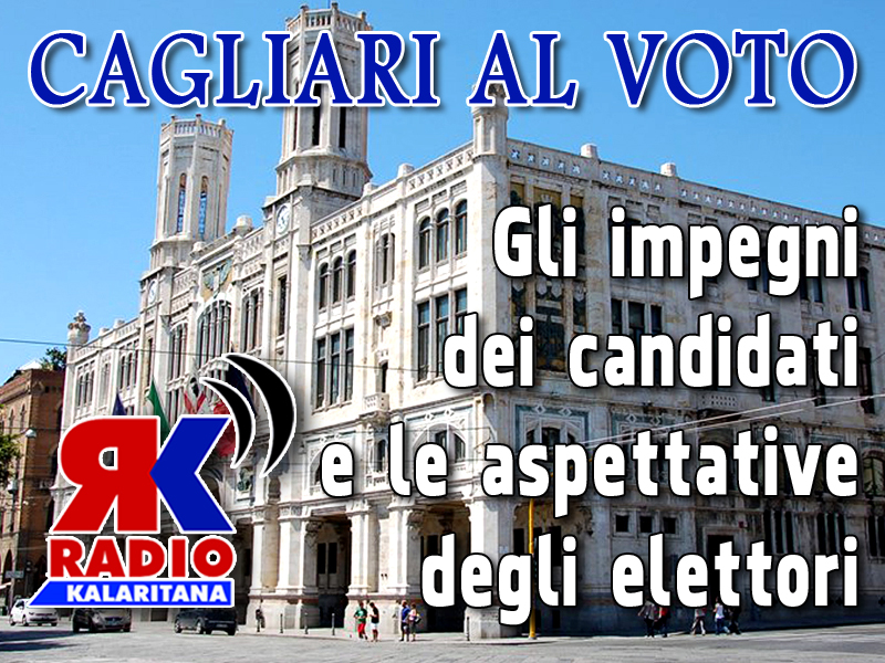 Dal 23 maggio le interviste dei candidati sindaco su RK La città di Cagliari si prepara al voto del 5 giugno