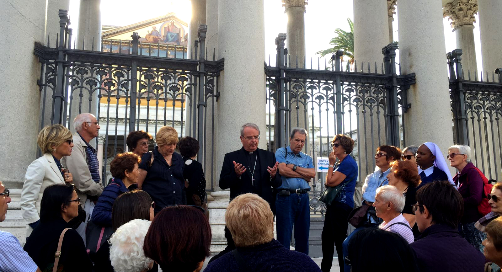 È iniziato oggi il pellegrinaggio giubilare diocesano a Roma I pellegrini hanno partecipato alla Messa del Vescovo presso l'abbazia delle Tre Fontane. Domani l'udienza pontificia