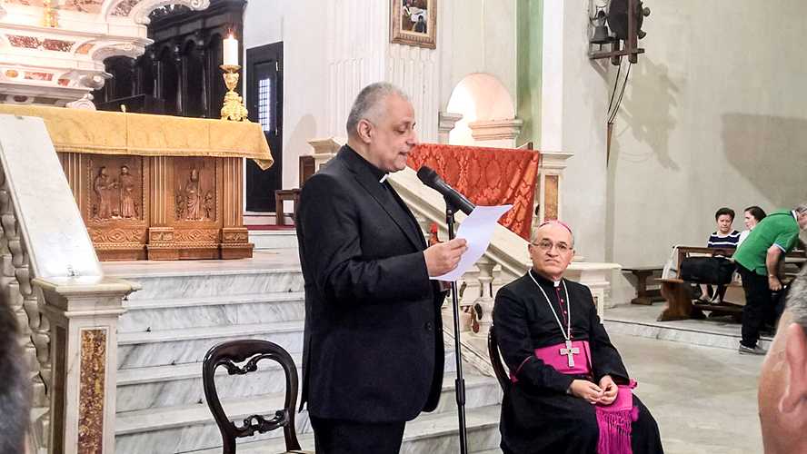 Monsignor Gianfranco Saba nuovo arcivescovo di Sassari La nomina resa nota in contemporanea a Sassari e a Tempio Pausania