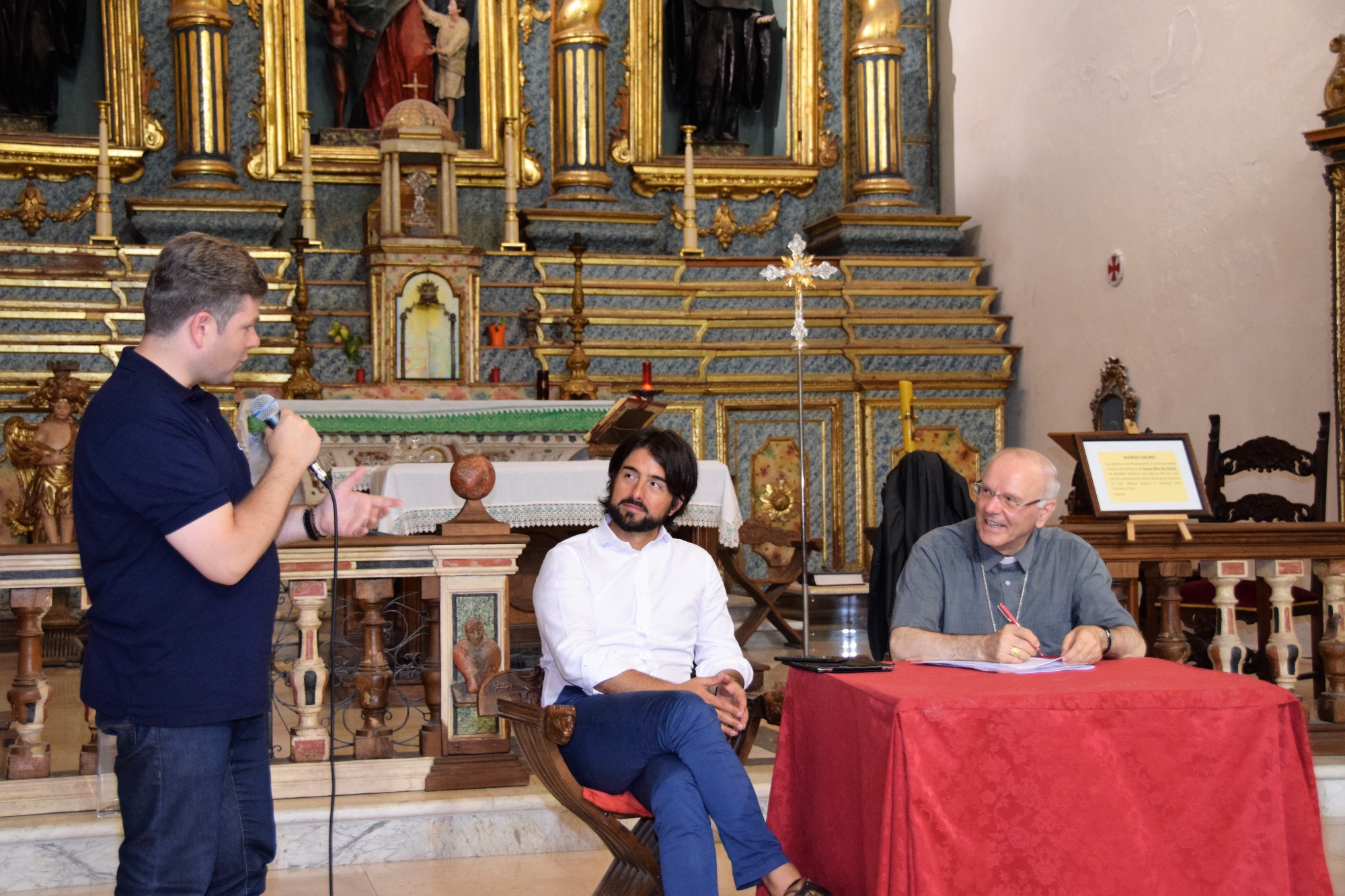 Galantino a Cagliari: «Occorre scommettere sui giovani» È intervenuto nella chiesa di Sant'Agostino per la Summer School di dottrina sociale della Chiesa