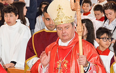 Monsignor Miglio celebra i 50 anni di sacerdozio Il Vescovo era stato ordinato il 23 settembre del 1967