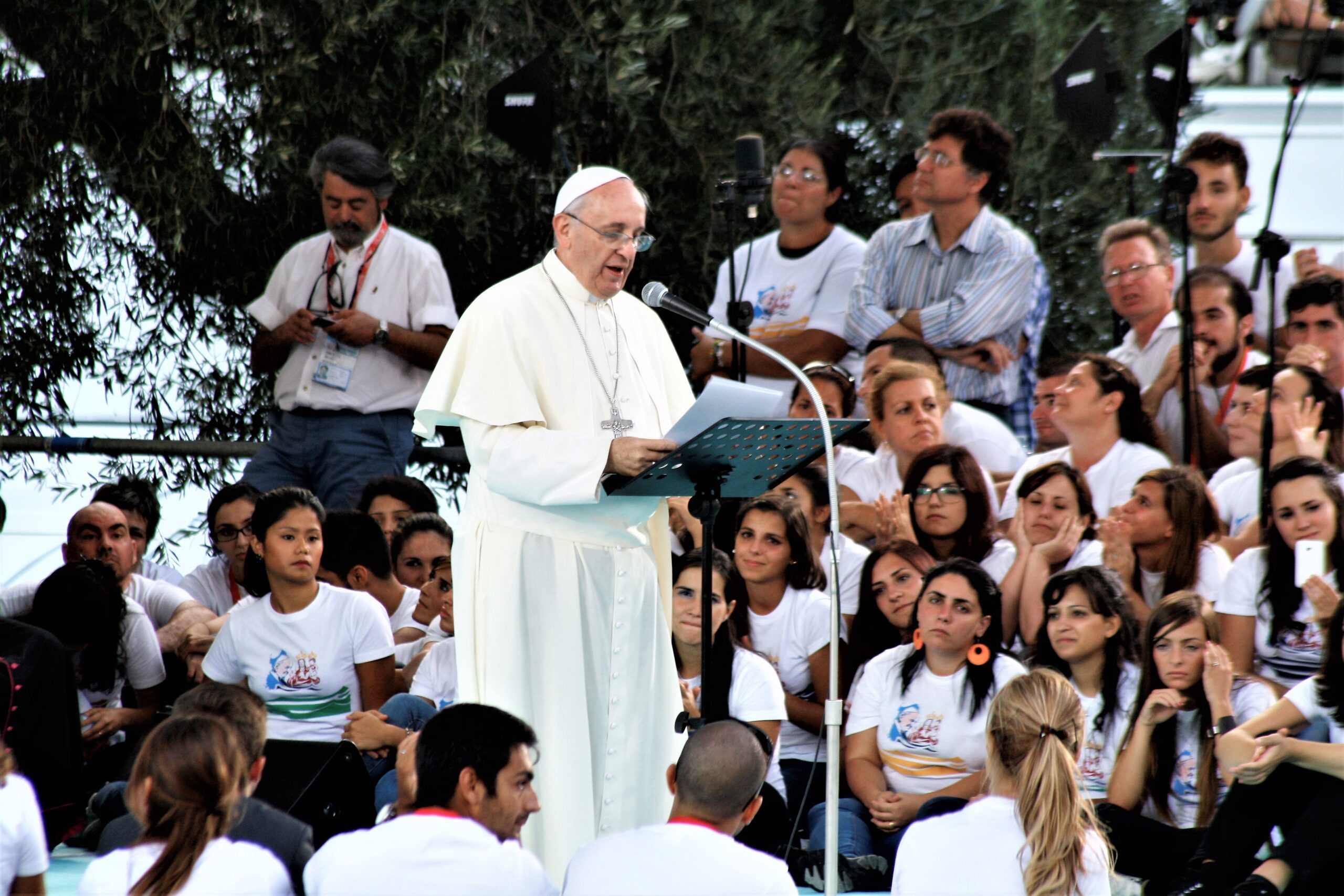 11-12 agosto 2018. Il Papa raduna i giovani italiani a Roma Tutti in pellegrinaggio per prepararsi al prossimo Sinodo dei vescovi sul tema «giovani, fede e vocazione»