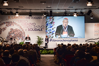 Un grande grazie alla Chiesa italiana Pubblichiamo il messaggio di monsignor Arrigo Miglio indirizzato ai partecipanti alla 48ma Settimana sociale dei cattolici italiani