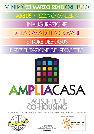 Arbus: una casa con nuovi modelli di co-housing Venerdì 23 marzo l'inaugurazione