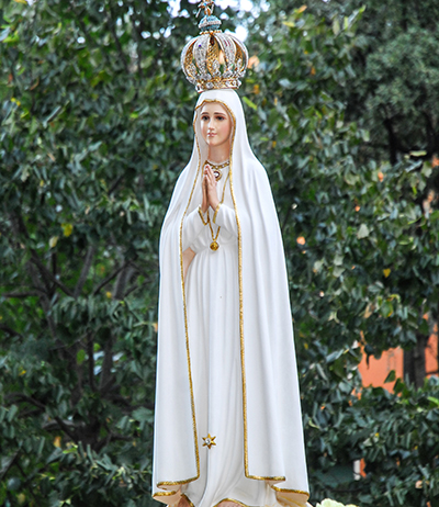 Madonna di Fatima pellegrina a Flumini di Quartu Dal 26 maggio al 3 giugno prevista la «Peregrinatio Mariae»