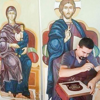 Un’Accademia iconografica nel nome di «Santu Jacu» Attiva ad Ussana propone un'arte così particolare