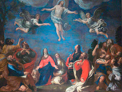 Mentre li benediceva veniva portato verso il cielo Ascensione del Signore (Anno C)