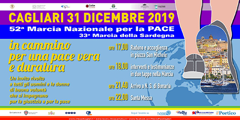 Presentata alla stampa la Marcia della Pace Si svolgerà il 31 dicembre a Cagliari