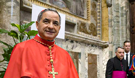 Cardinal Becciu: «Il Santo è Parola di Dio vissuta» Parla il prefetto della Congregazione per le Cause dei Santi