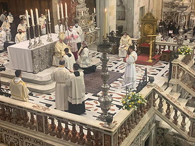 Don Nicola Solla ordinato sacerdote in Cattedrale