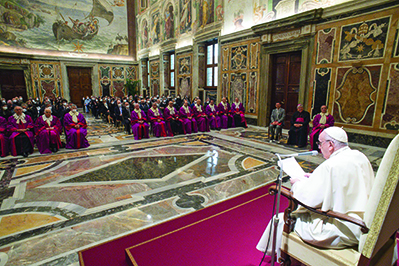 La prossimità del Papa alla giustizia ecclesiale